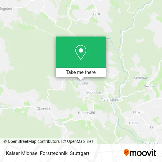 Kaiser Michael Forsttechnik map