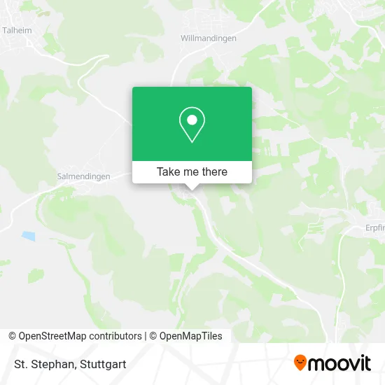 St. Stephan map