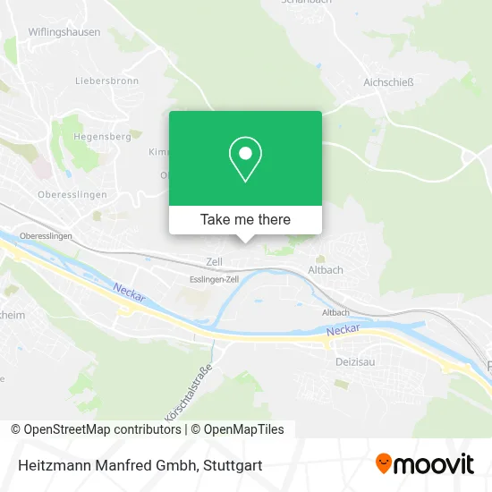 Heitzmann Manfred Gmbh map