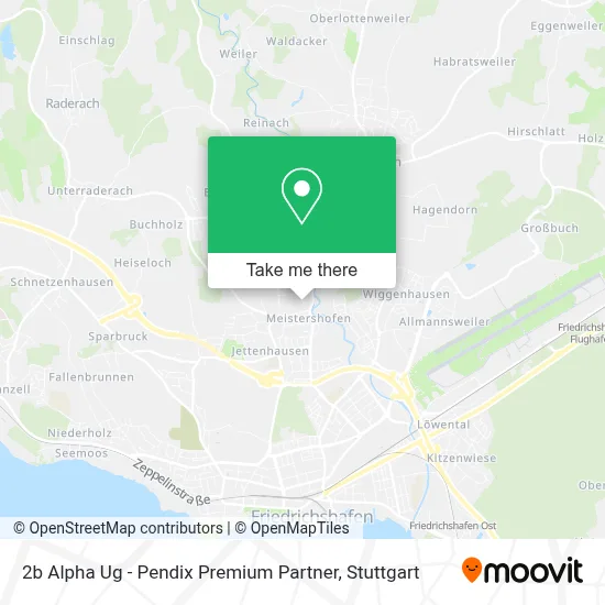 2b Alpha Ug - Pendix Premium Partner map