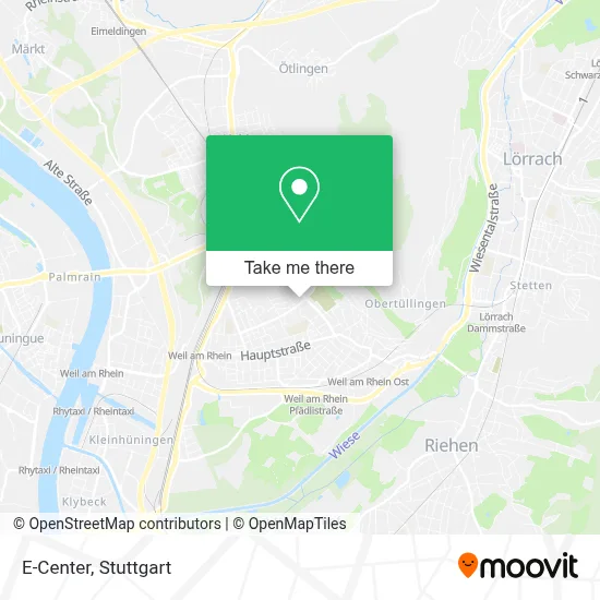 E-Center map