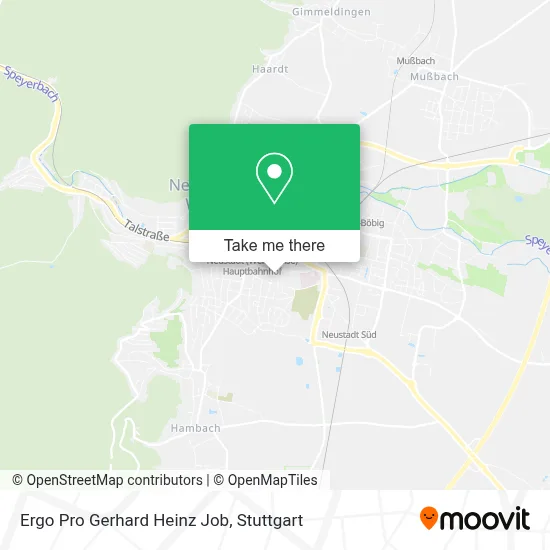 Ergo Pro Gerhard Heinz Job map