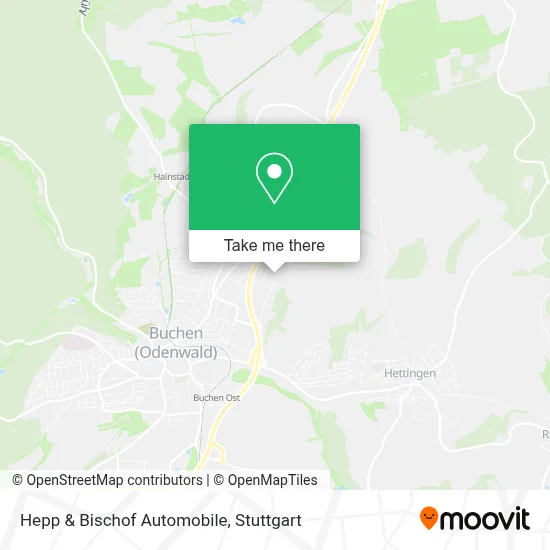Hepp & Bischof Automobile map