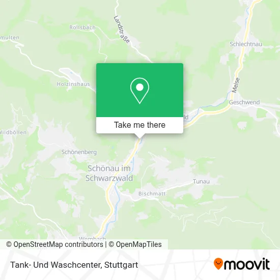 Tank- Und Waschcenter map