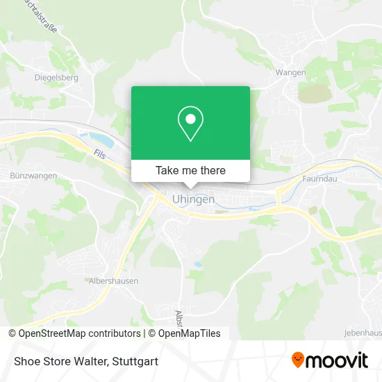 Shoe Store Walter map