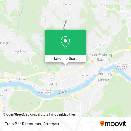Troja Bar Restaurant map