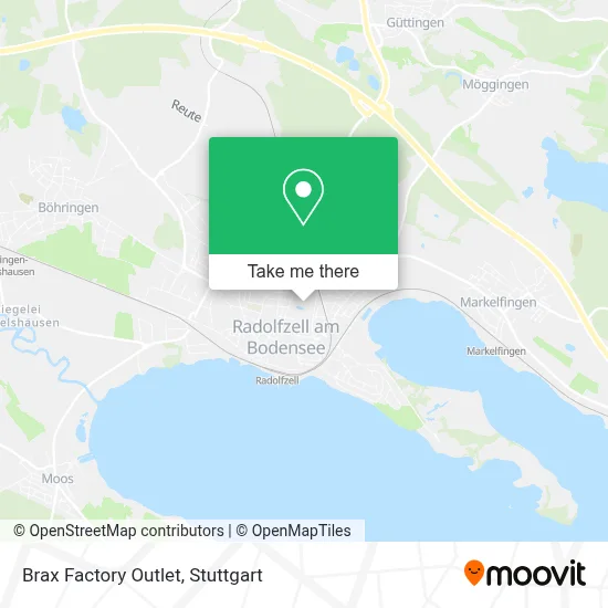 Brax Factory Outlet map