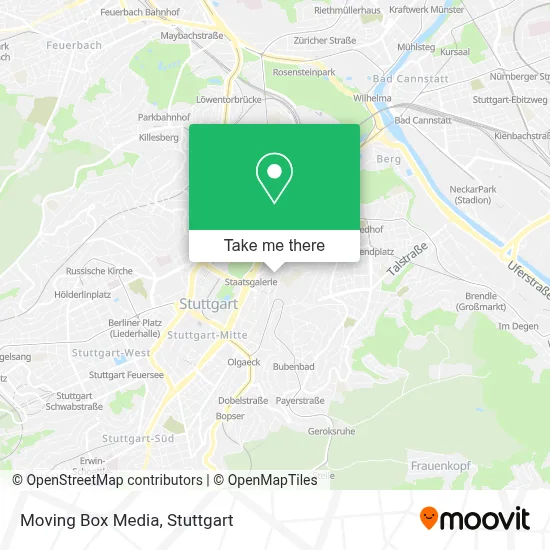 Moving Box Media map