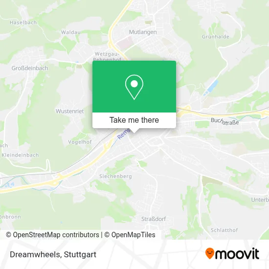 Dreamwheels map