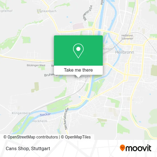 Cans Shop map