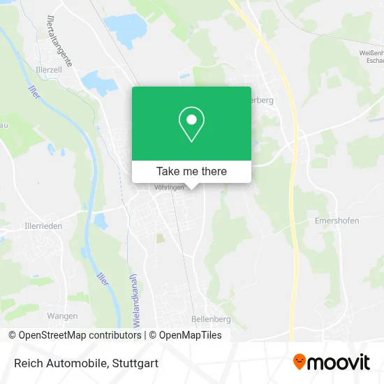 Reich Automobile map