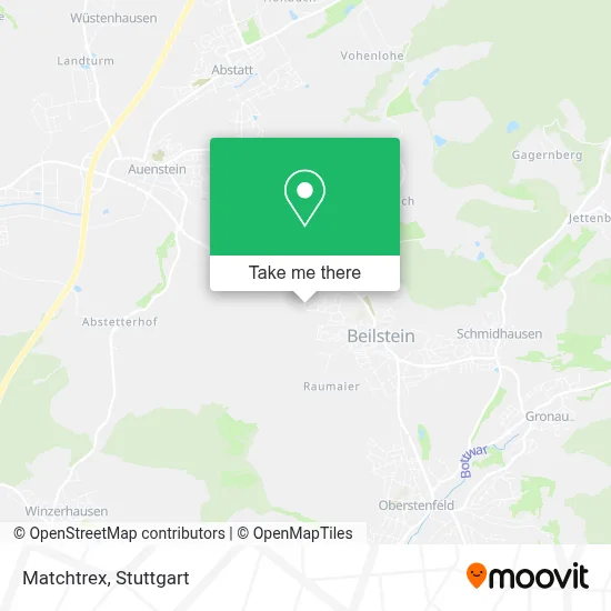 Matchtrex map