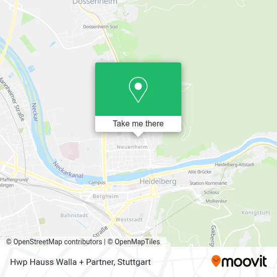Hwp Hauss Walla + Partner map