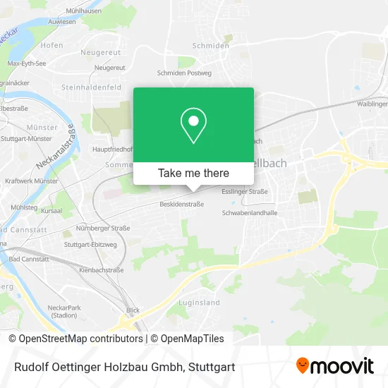 Rudolf Oettinger Holzbau Gmbh map