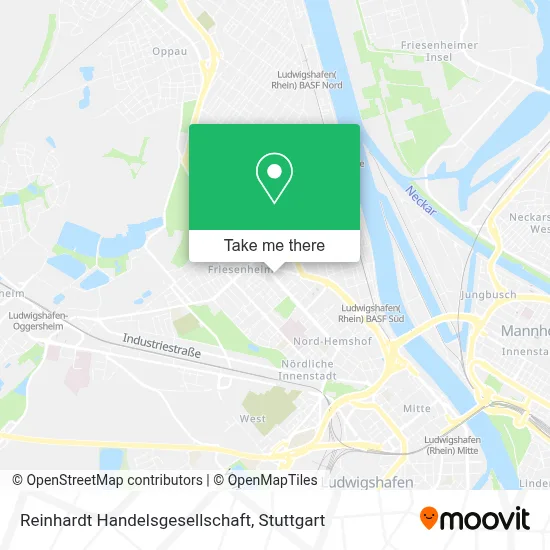 Reinhardt Handelsgesellschaft map