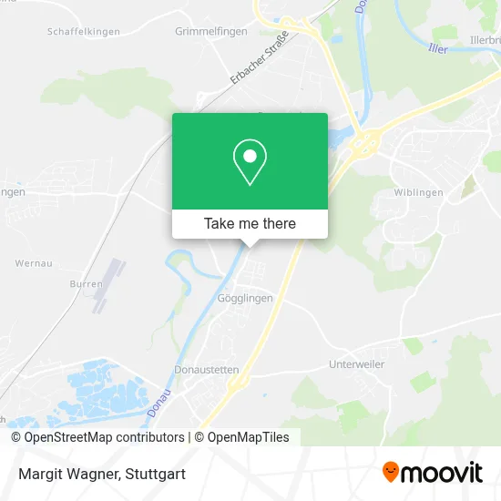 Margit Wagner map