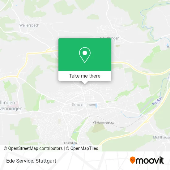 Ede Service map