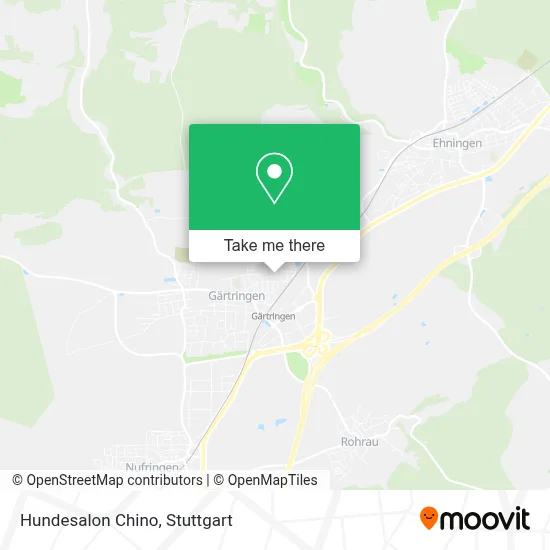 Hundesalon Chino map