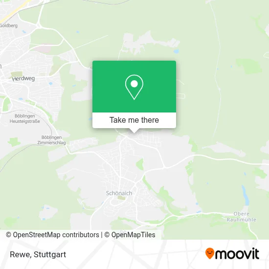 Rewe map