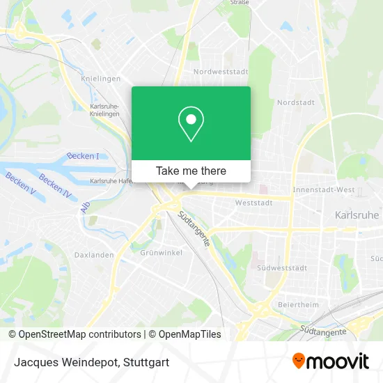 Jacques Weindepot map