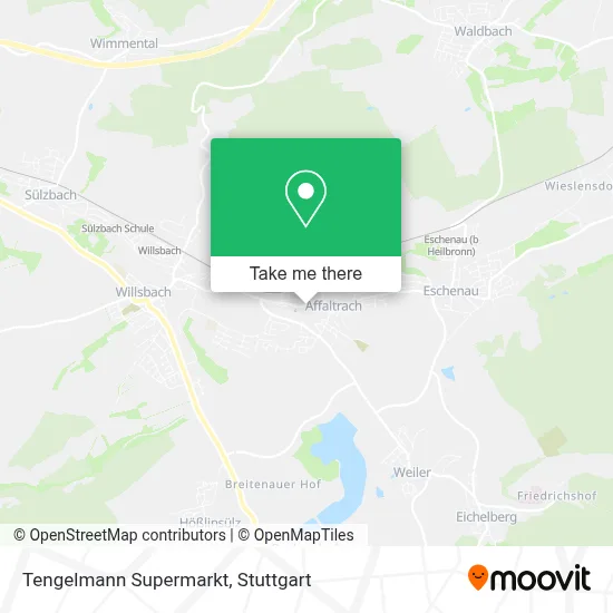 Tengelmann Supermarkt map