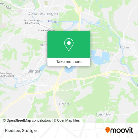 Riedsee map
