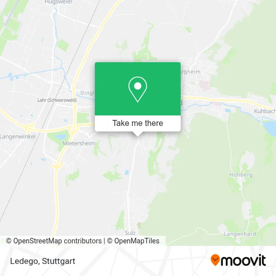 Ledego map