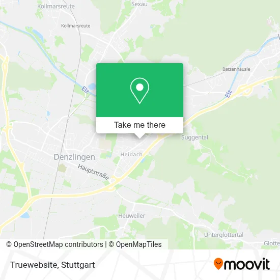 Truewebsite map