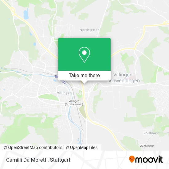 Camilli Da Moretti map