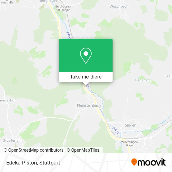 Edeka Piston map