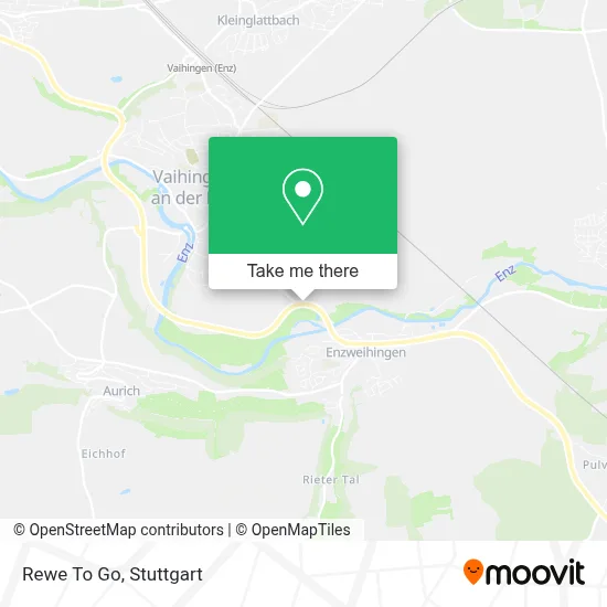 Rewe To Go map