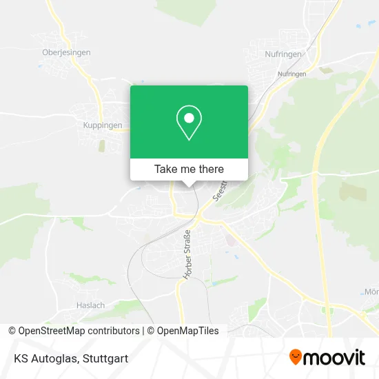 KS Autoglas map