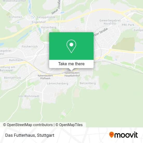 Das Futterhaus map