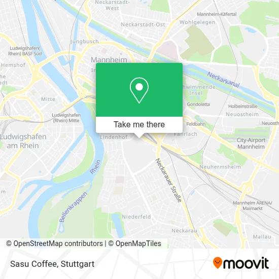 Sasu Coffee map