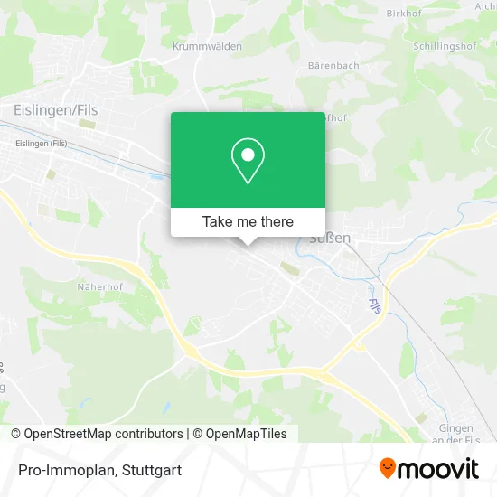 Pro-Immoplan map