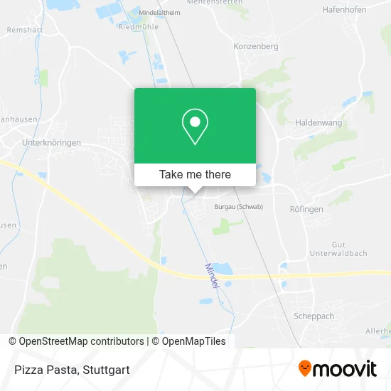 Pizza Pasta map