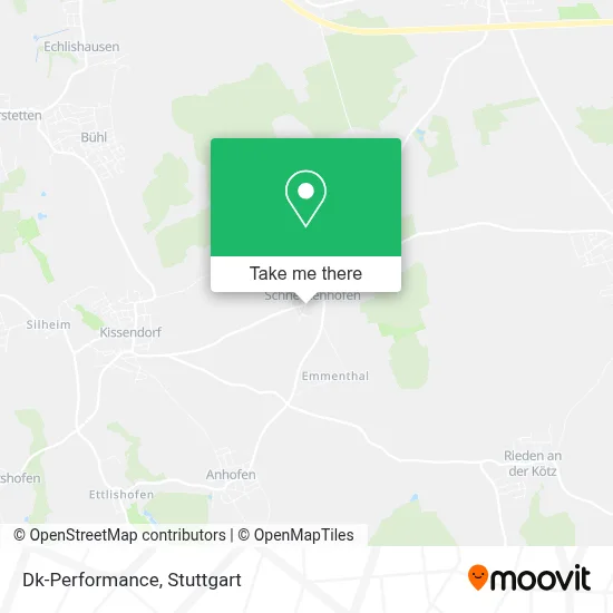 Dk-Performance map