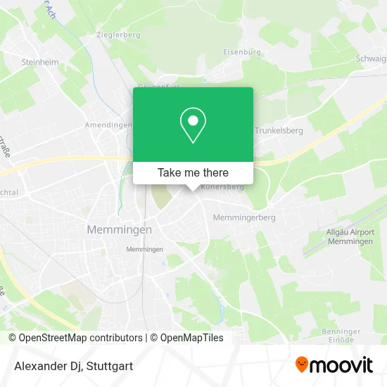 Alexander Dj map