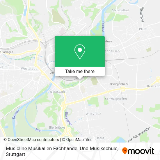 Musicline Musikalien Fachhandel Und Musikschule map