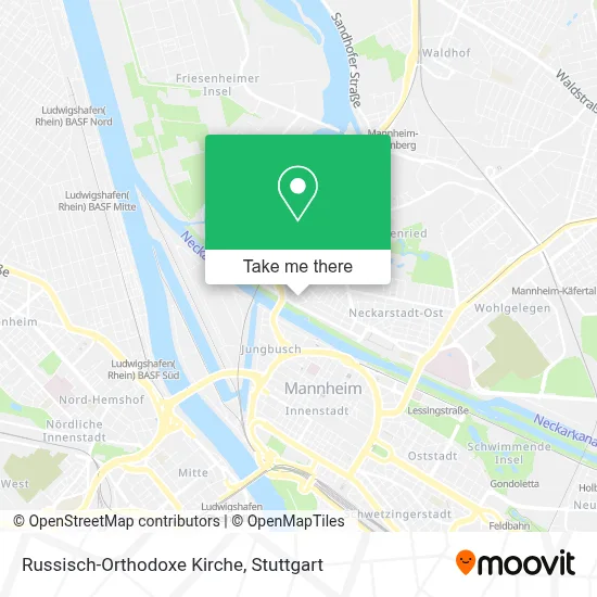 Russisch-Orthodoxe Kirche map