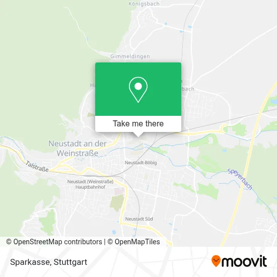 Sparkasse map