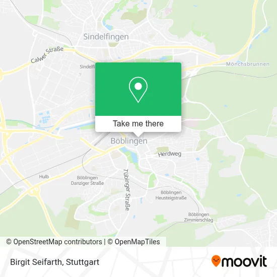 Birgit Seifarth map
