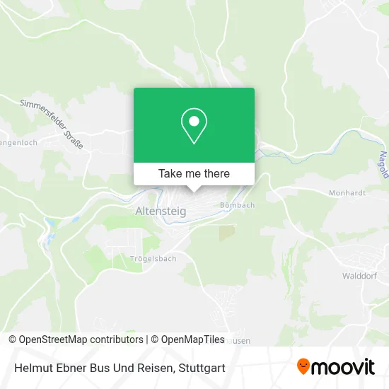 Helmut Ebner Bus Und Reisen map