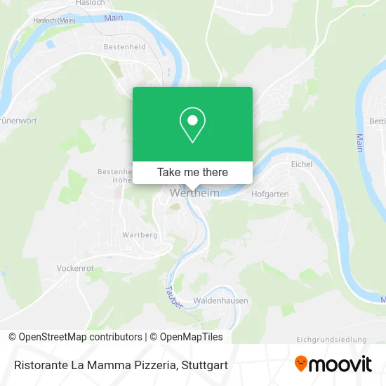 Ristorante La Mamma Pizzeria map