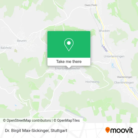 Dr. Birgit Max-Sickinger map