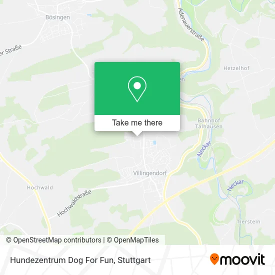 Hundezentrum Dog For Fun map