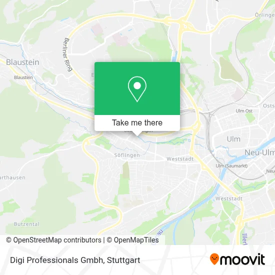 Digi Professionals Gmbh map