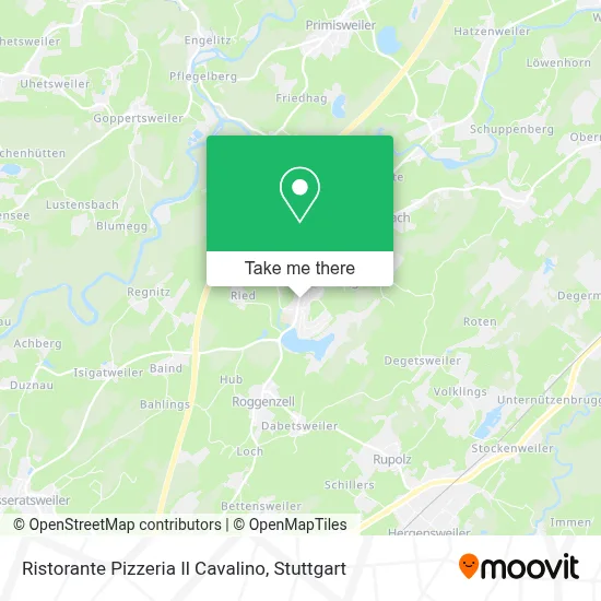 Ristorante Pizzeria Il Cavalino map