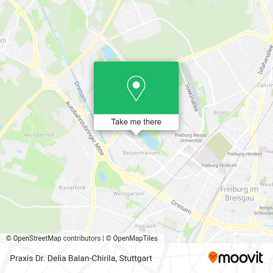 Praxis Dr. Delia Balan-Chirila map