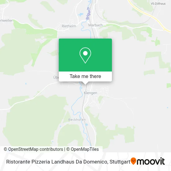 Ristorante Pizzeria Landhaus Da Domenico map
